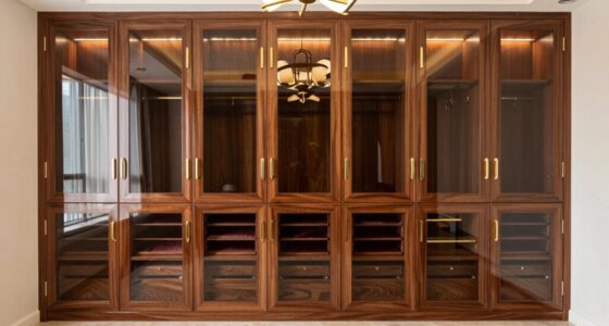 luxury lockable closet cabinets