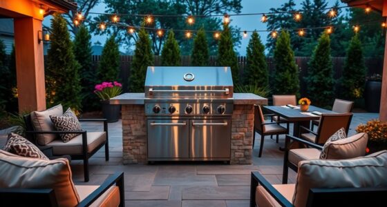 luxury outdoor grilling options