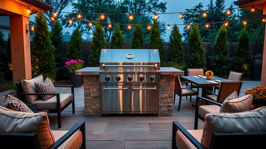 luxury outdoor grilling options