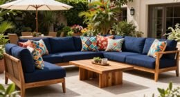 luxury outdoor patio sets