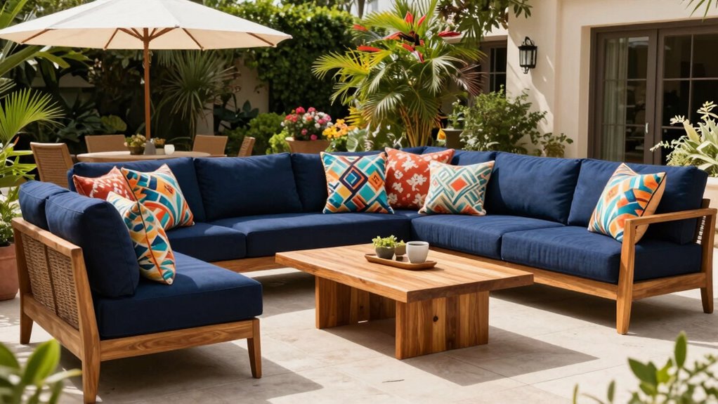 luxury outdoor patio sets