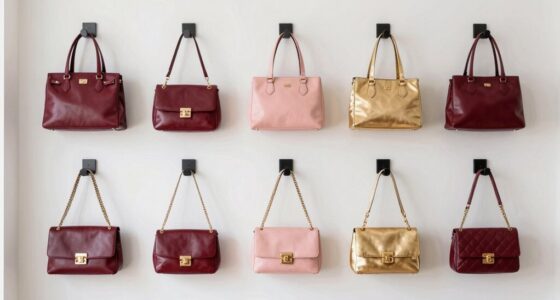 luxury purse rack options