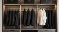 luxury small closet racks