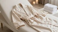 luxury spa robe options