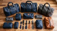 luxury travel duffle accessories