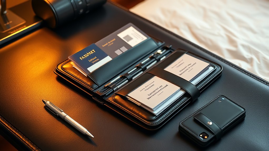 luxury travel organizer features