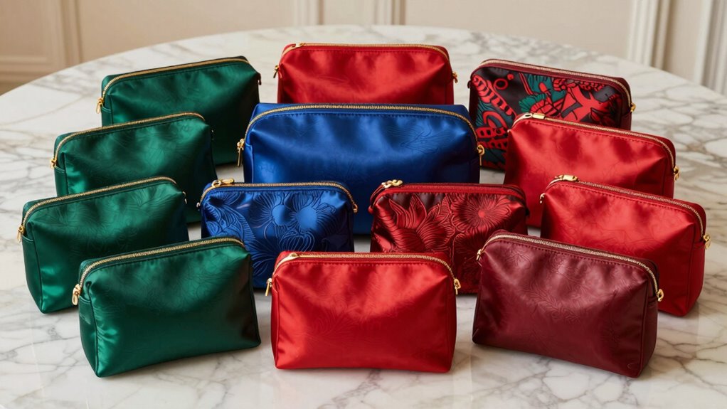 luxury travel pouch sets