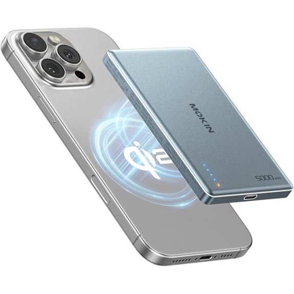 magnetic 5000mah iphone charger