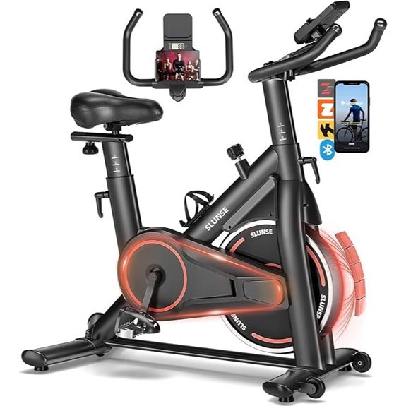 magnetic digital exercise bike