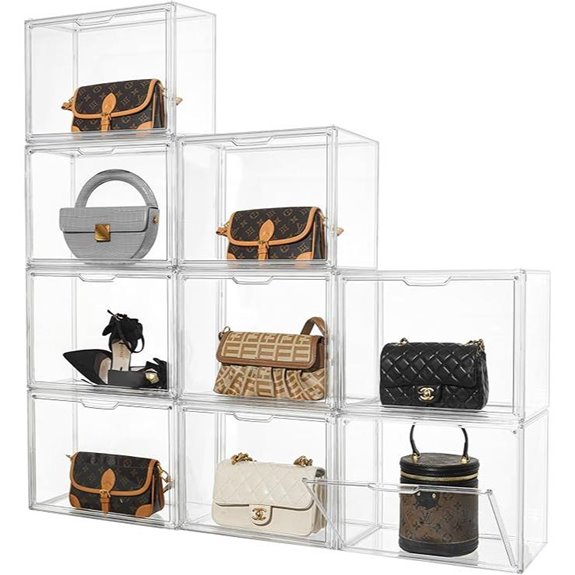 Attelite Purse Organizer Set with Magnetic Doors