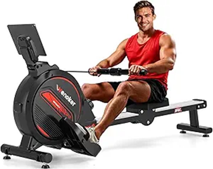 Magnetic Rowing Machine for Home & Full-Body Workout