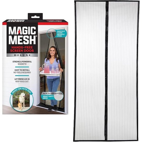 Magic Mesh Deluxe Magnetic Screen Door (39
