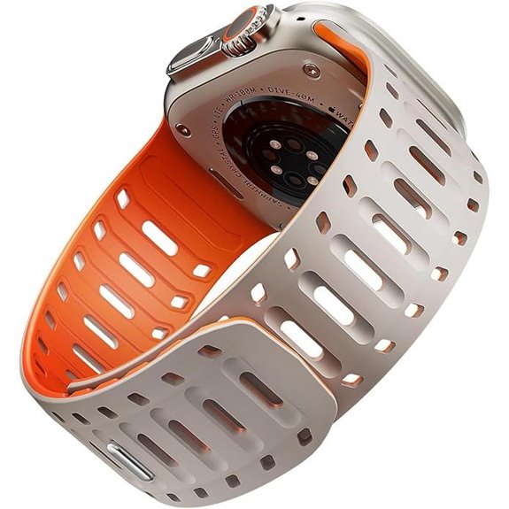 Magnetic Silicone Apple Watch Ultra Band (49mm-44mm)