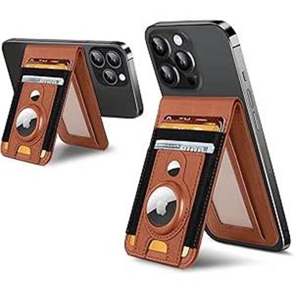 MagSafe Wallet with Airtag Holder and Card Slots