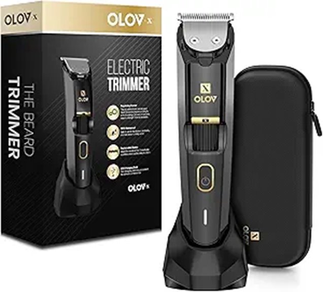 Men's Beard Trimmer with Adjustable Length