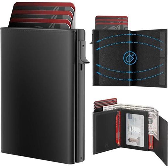 Men's Slim RFID Wallet with Card & Cash Slots