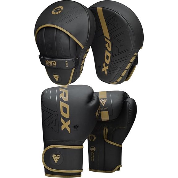 RDX Boxing Pads and Gloves Set for Martial Arts
