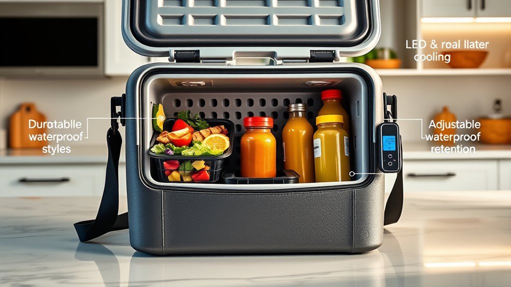 meal prep cooler considerations