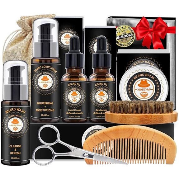 XIKEZAN Men’s Beard Care Kit with Accessories