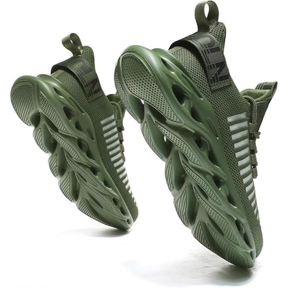 GSLMOLN Men's Breathable Lightweight Casual Sneakers