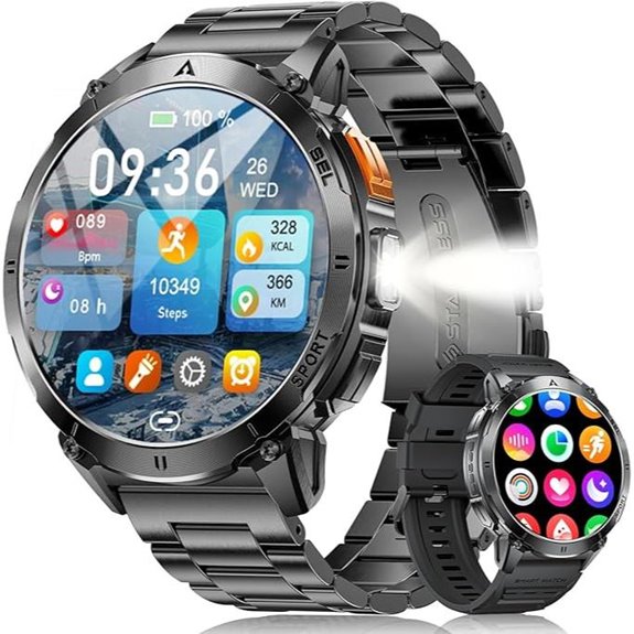 LIGE Men’s Smart Watch with Fitness Tracker