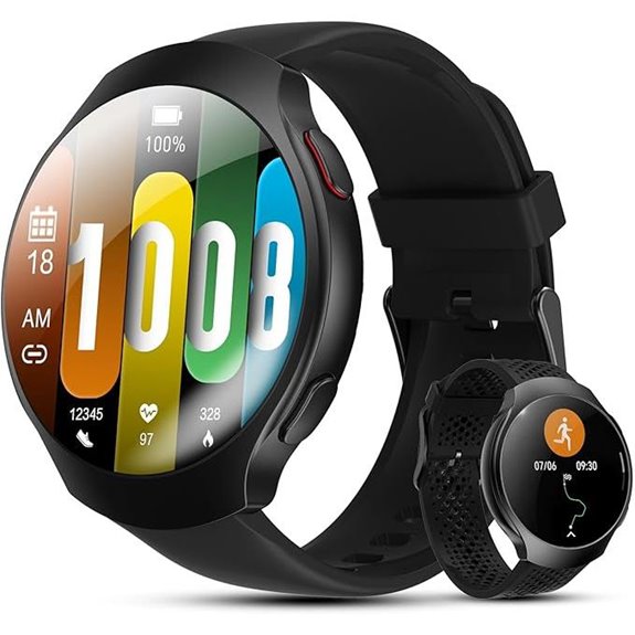 GPS Smart Watch for Men with Fitness & Call Features