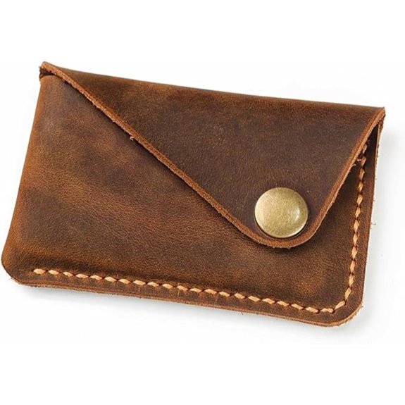 Leather Credit Card Holder for Men
