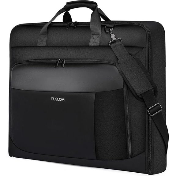 Travel Garment Bag for Men with Laptop Compartment