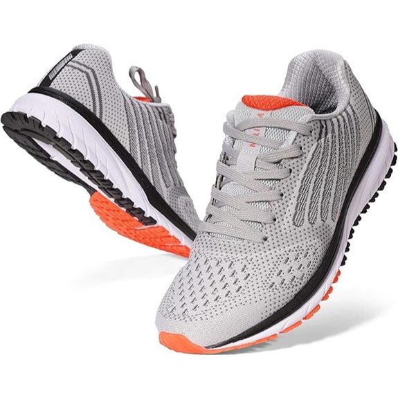 Joomra WHITIN Men's Supportive Running Shoes Cushioned Athletic Sneakers