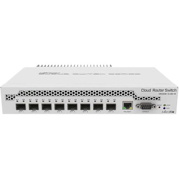 Mikrotik CRS309-1G-8S+ Switch with 8 SFP+ Ports