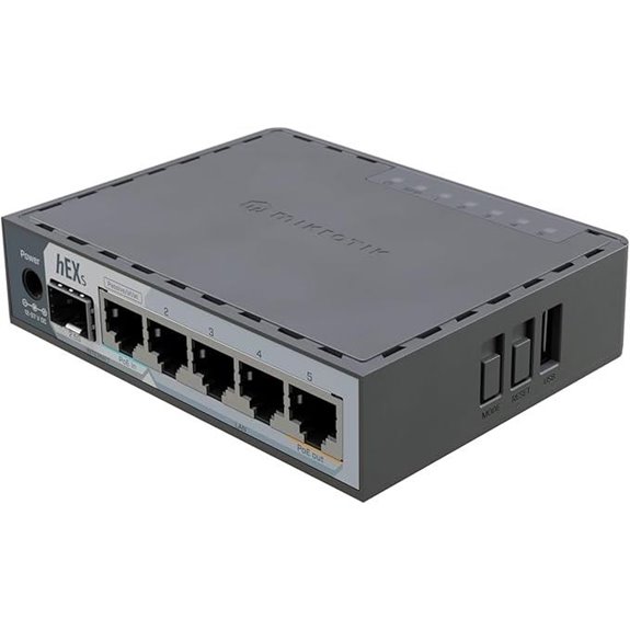 MikroTik hEX S Router with 2.5G SFP and PoE