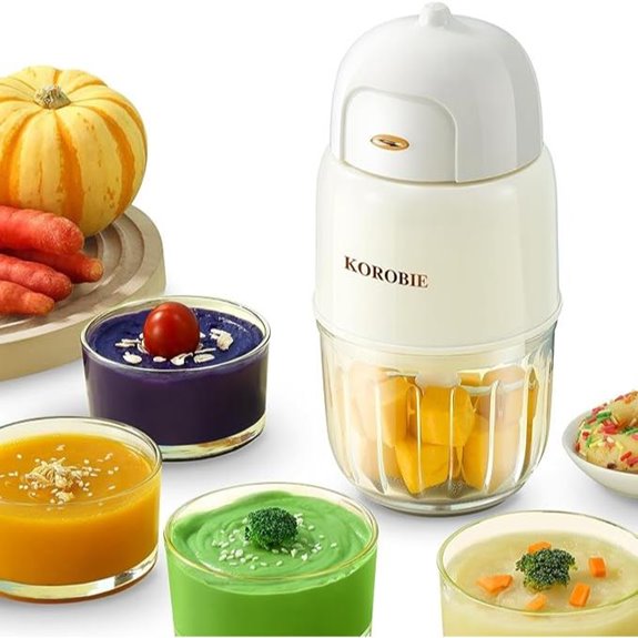 Baby Food Maker - Mini White BPA-Free