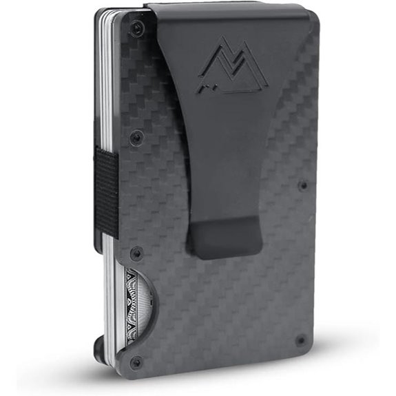 Mountain Voyage Co Minimalist RFID Wallet for Men & Women