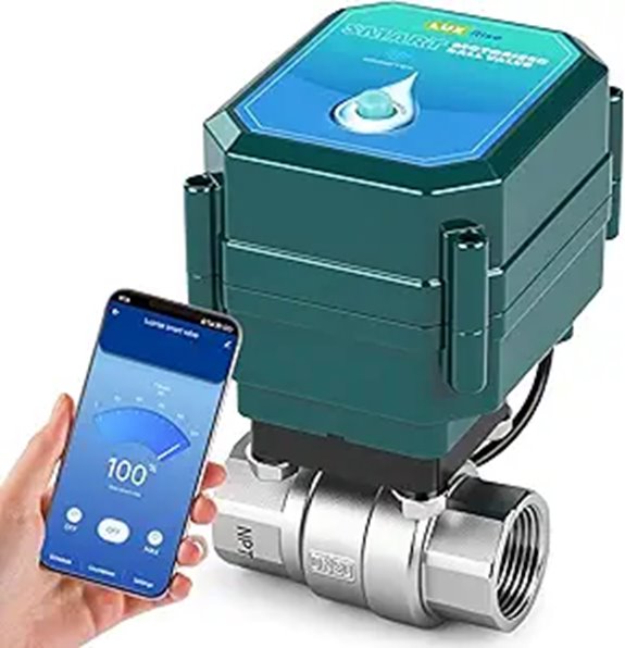 Smart Motorized Ball Valve with Remote Control