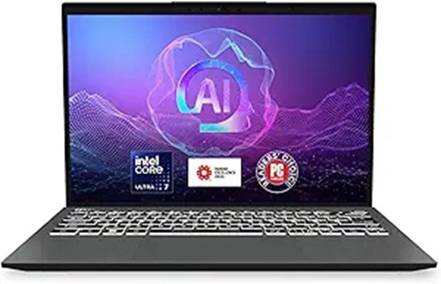 MSI Prestige 13 AI+ Evo Laptop with 2.8K OLED