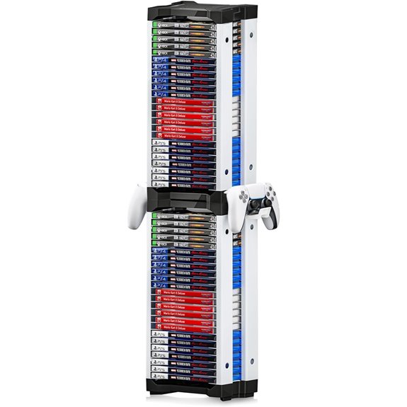 Nargos Multi-Console Game & Media Storage Tower