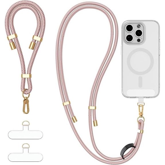 4-in-1 Universal Phone Lanyard and Wrist Strap Kit