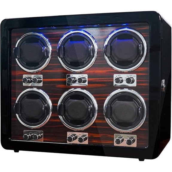 Oryx Watch Winder for 3/6 Watches with LED Light