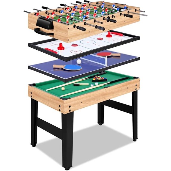 12-in-1 Combo Game Table with Accessories