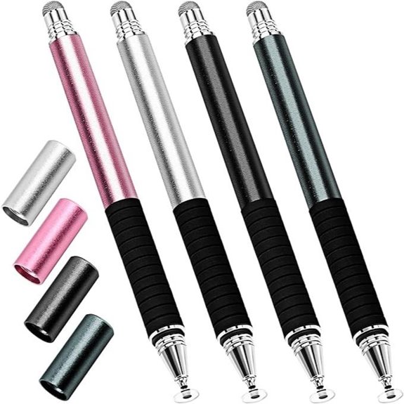 Capacitive Stylus Pen 4 Pack for Touch Screens