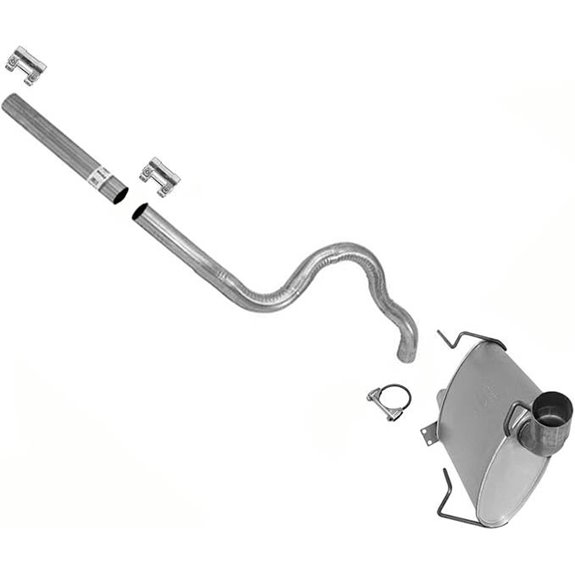 For Ford 2005-2009 Ford Mustang 4.0L Exhaust Resonator Muffler System Pipe