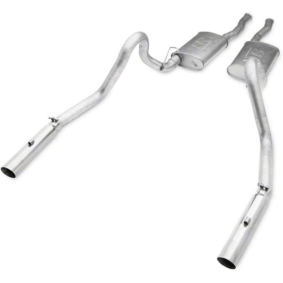 Cat Back Exhaust System Muffler Fits Ford Mustang GT/Mach 1 1999-2004