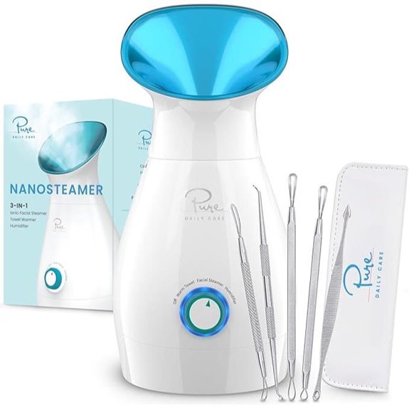 Pure Daily Care NanoSteamer 3-in-1 Facial Steamer with Skin Kit