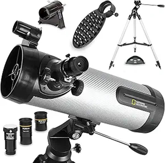National Geographic 114mm Reflector Telescope Set
