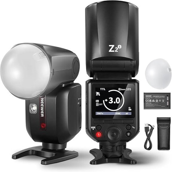 NEEWER Z2-S TTL Camera Flash with Diffuser