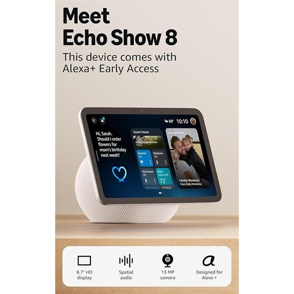 Amazon Echo Show 8 (Newest Model) with Alexa