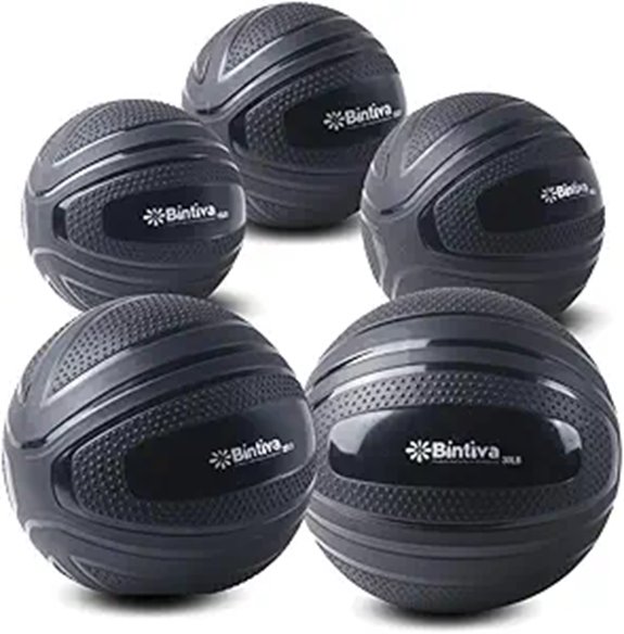 Bintiva Non Bounce Slam Ball for Workout