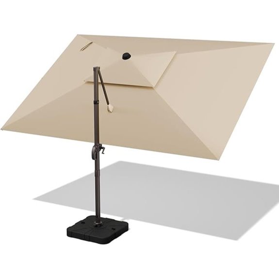 9' X 12' Cantilever Outdoor Patio Umbrella