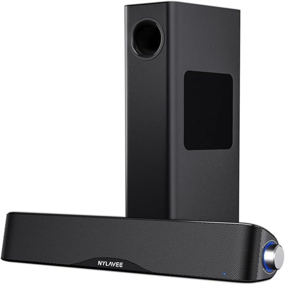 Nylavee 2.1 Computer Speakers with Subwoofer