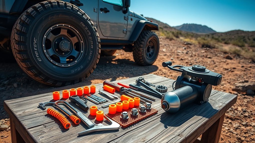 off road tire repair essentials